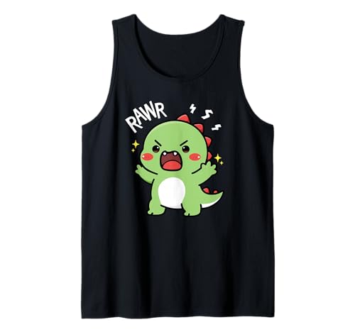 Niedlicher Dinosaurier brüllender Kawaii Dino Rawr Lustige Jungen Teens Kinder Tank Top Niedlicher Dinosaurier brüllender Kawaii Dino Rawr Lustige Jungen Teens Kinder Tank Top von Cute Dinosaur Roaring Funny Kawaii Dino Rawr Kids