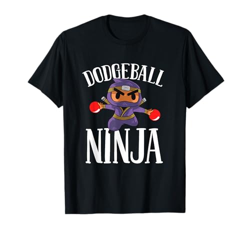 Dodge Cool Ball Spiel Kinder Dodgeball Ninja T-Shirt Dodge Cool Ball Spiel Kinder Dodgeball Ninja T-Shirt von Cute Dodge Gift Idea Dodgeball Players