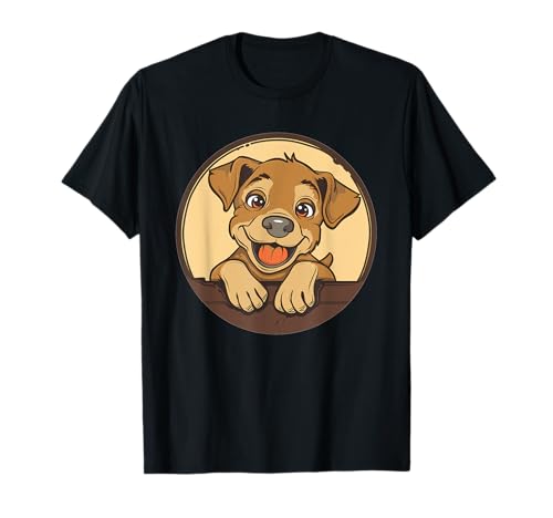 Cartoon Hund I Kinder Hund T-Shirt Cartoon Hund I Kinder Hund T-Shirt von Cute Dog Art I Colorful Dog I Dog Lover