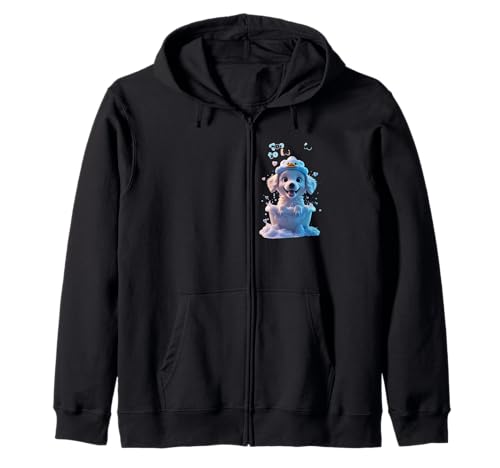 Süßer Hund in der Badewanne, lustiges Unisex-Design für Männer und Frauen Kapuzenjacke Süßer Hund in der Badewanne, lustiges Unisex-Design für Männer und Frauen Kapuzenjacke von Cute Dog In The Bath Funny Unisex Design ForTee