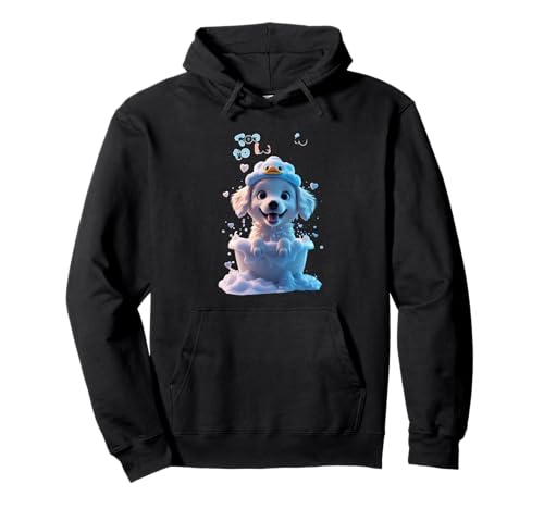Süßer Hund in der Badewanne, lustiges Unisex-Design für Männer und Frauen Pullover Hoodie Süßer Hund in der Badewanne, lustiges Unisex-Design für Männer und Frauen Pullover Hoodie von Cute Dog In The Bath Funny Unisex Design ForTee