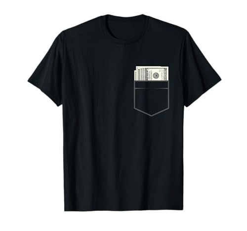Coole Dollars in Tasche Geschenk Geld für Jungen und Mädchen T-Shirt von Cute Dollars In Pocket Design For Men And Women