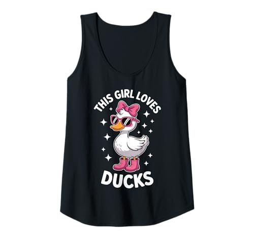 Damen Enten Mädchen Lustige Ente Tank Top von Cute Ducks Funny Ducks Girl Design