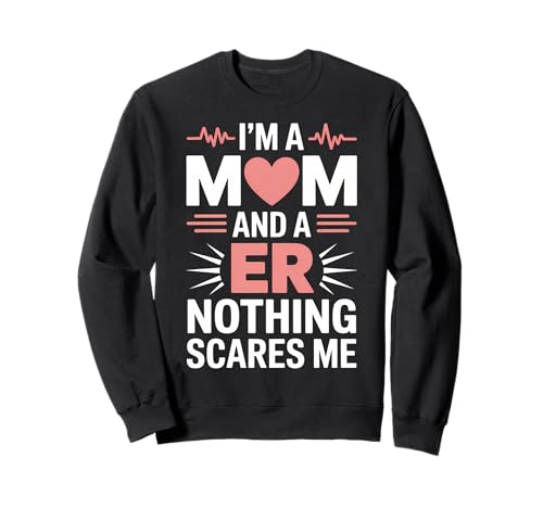 Notaufnahme Mama Notaufnahme Lustig ER Krankenschwester Sweatshirt Notaufnahme Mama Notaufnahme Lustig ER Krankenschwester Sweatshirt von Cute Emergency Nurse Funny ER Nursing Design