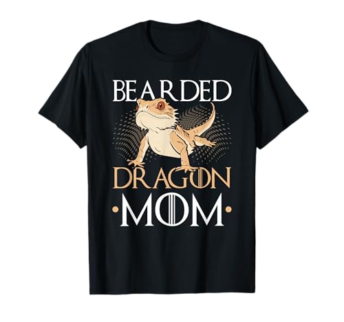 Bartdrache Mama Reptil Eidechse Bartagame T-Shirt Bartdrache Mama Reptil Eidechse Bartagame T-Shirt von Cute Exotic Bearded Dragon Reptile Owner Gifts