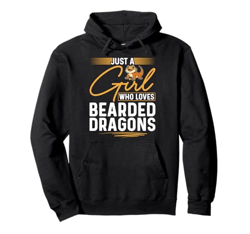 Nur EIN Mädchen, das Reptilien, Echsenbärtige Drachen liebt Pullover Hoodie Nur EIN Mädchen, das Reptilien, Echsenbärtige Drachen liebt Pullover Hoodie von Cute Exotic Bearded Dragon Reptile Owner Gifts