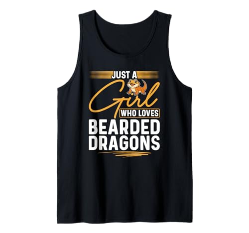 Nur EIN Mädchen, das Reptilien, Echsenbärtige Drachen liebt Tank Top Nur EIN Mädchen, das Reptilien, Echsenbärtige Drachen liebt Tank Top von Cute Exotic Bearded Dragon Reptile Owner Gifts