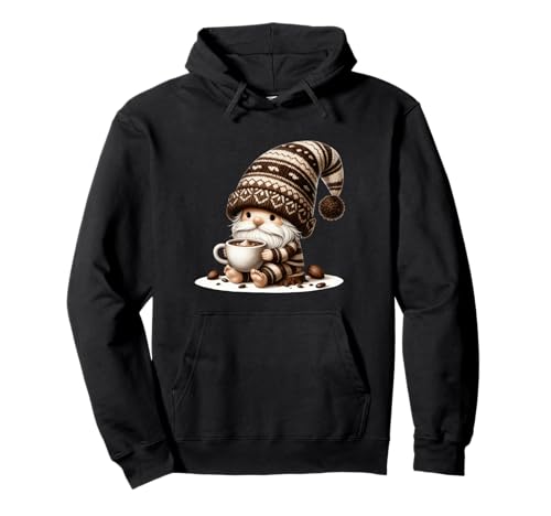 Autumn GNOME for Fall Women Men and Kids Who Loves Hot Cocoa Pullover Hoodie von Cute Fall Gnomes Hot Cocoa Gifts For Winter Season