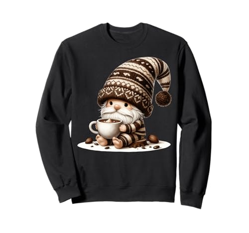 Autumn GNOME for Fall Women Men and Kids Who Loves Hot Cocoa Sweatshirt von Cute Fall Gnomes Hot Cocoa Gifts For Winter Season