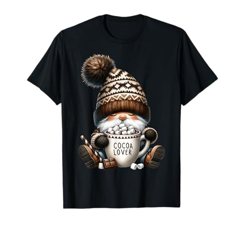 Hot Cocoa GNOME Dad for Women and Cocoa Lovers Cute Winter T-Shirt Hot Cocoa GNOME Dad for Women and Cocoa Lovers Cute Winter T-Shirt von Cute Fall Gnomes Hot Cocoa Gifts For Winter Season