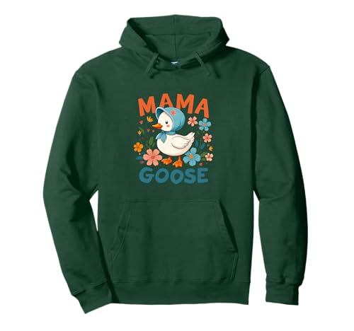 Mama Goose Coquette Muttertag Cute Mom Goose Mommy Pullover Hoodie von Cute Family Goose Products Mothers Day