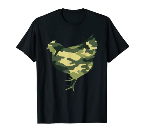 Militärisches Huhn, Camouflage-Muster für Herren, mit US-Henne, Veteranen-Geschenk T-Shirt Militärisches Huhn, Camouflage-Muster für Herren, mit US-Henne, Veteranen-Geschenk T-Shirt von Cute Farming Chickens Funny Rooster Gift Designs