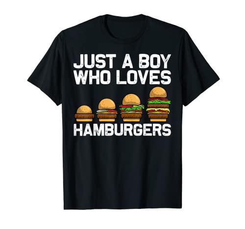 Lustiges Hamburger-Kostüm für Jungen T-Shirt Lustiges Hamburger-Kostüm für Jungen T-Shirt von Cute Fast Food Foodie Burger Lover Humor Clothes