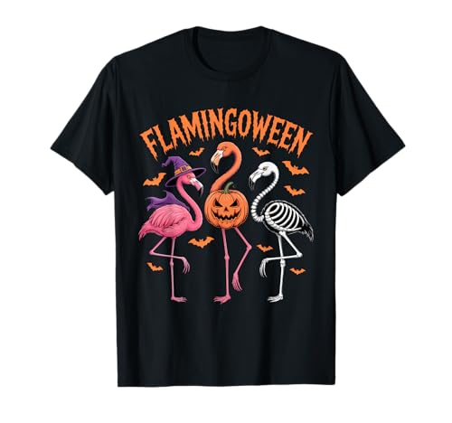 Halloween Flamingo Flamingoween Lustiges Kostüm Damen Herren Kinder T-Shirt Halloween Flamingo Flamingoween Lustiges Kostüm Damen Herren Kinder T-Shirt von Cute Flamingo Halloween Co.