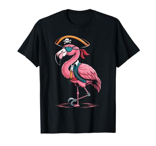 Piratenkostüm Flamingo, lustiges Halloween-Party-Kostüm, für Herren und Damen T-Shirt Piratenkostüm Flamingo, lustiges Halloween-Party-Kostüm, für Herren und Damen T-Shirt von Cute Flamingo Halloween Co.