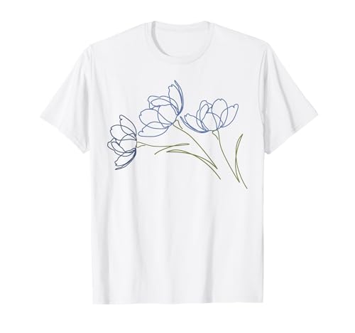 Niedliche Frühlingsblumen-Grafik für Mädchen und Frauen T-Shirt Niedliche Frühlingsblumen-Grafik für Mädchen und Frauen T-Shirt von Cute Floral Tee