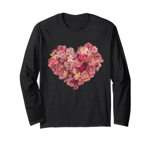 Süßes Blumen-Herz, lustiges Unisex-Design für Männer und Frauen Langarmshirt Süßes Blumen-Herz, lustiges Unisex-Design für Männer und Frauen Langarmshirt von Cute Flower Heart Funny Unisex Design For Tee