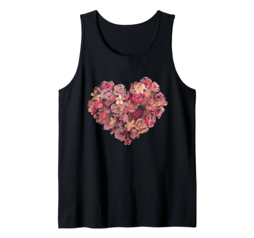 Süßes Blumen-Herz, lustiges Unisex-Design für Männer und Frauen Tank Top Süßes Blumen-Herz, lustiges Unisex-Design für Männer und Frauen Tank Top von Cute Flower Heart Funny Unisex Design For Tee