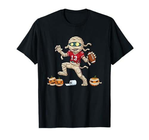 Lustiger Fußball Mama Halloween Kinder Herren Damen T-Shirt von Cute Football Lovers Halloween Costume Boy Girl