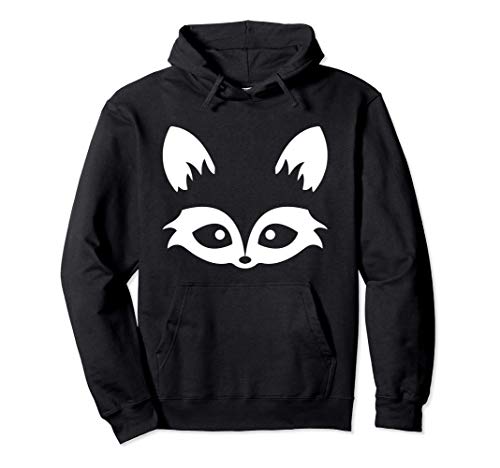 Fuchs Verkleidung Für Kids Fuchs Gesicht Pullover Hoodie von Cute Fox Design Co