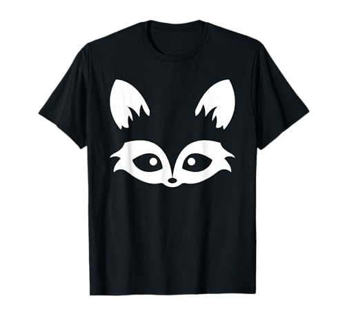 Fuchs Verkleidung Für Kids Fuchs Gesicht T-Shirt von Cute Fox Design Co
