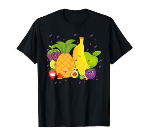Obst Kostüm Lustig Obstsalat Männer Frauen Paare Kinder T-Shirt von Cute Fruit Salad Lovers Tee