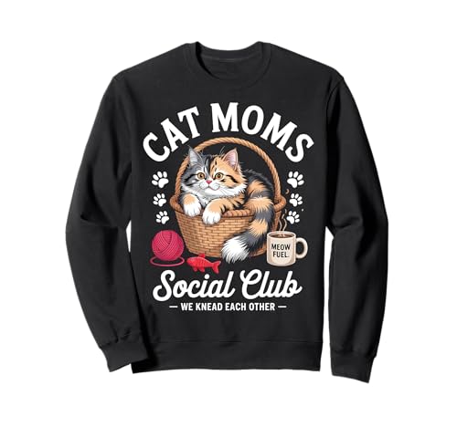 Stolze Katze Mama Lustiger Haustierbesitzer Kitty Lover Sweatshirt Stolze Katze Mama Lustiger Haustierbesitzer Kitty Lover Sweatshirt von Cute Funny Cat Lover Designs for Cat Moms