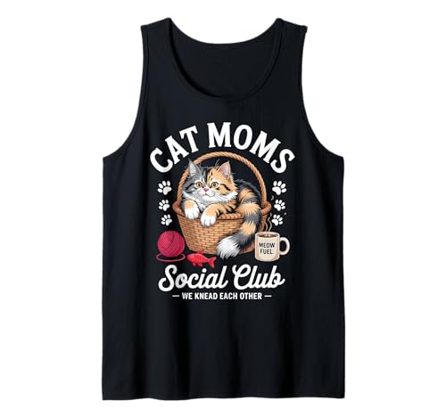 Stolze Katze Mama Lustiger Haustierbesitzer Kitty Lover Tank Top von Cute Funny Cat Lover Designs for Cat Moms