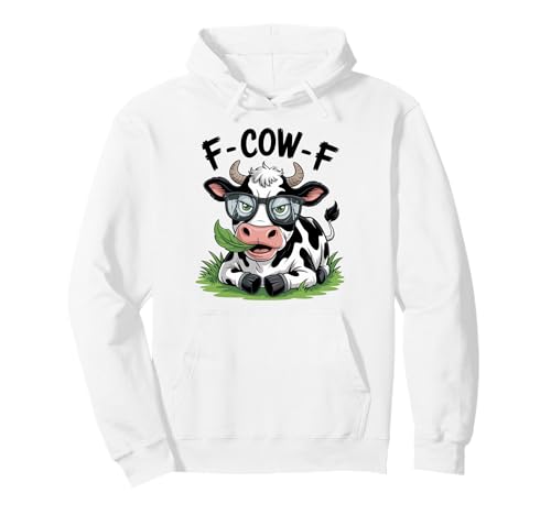 Lustige, Coole Kuh mit Brille, Cartoon-Tier für Männer, Frauen, Kinder Pullover Hoodie Lustige, Coole Kuh mit Brille, Cartoon-Tier für Männer, Frauen, Kinder Pullover Hoodie von Cute Funny Farm Animal Cow Humor Gifts