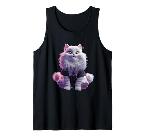 Niedliches lustiges magisches Katzen-Unisex-Design für Männer und Frauen Tank Top Niedliches lustiges magisches Katzen-Unisex-Design für Männer und Frauen Tank Top von Cute Funny Magic Cat Unisex Design Men Women Tee