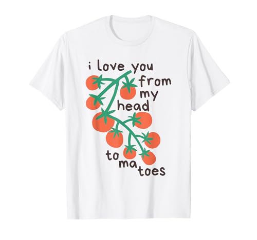 Ich Liebe lustige süße Tomaten für Kinder von Meinem Kopf bis zur Zehe T-Shirt Ich Liebe lustige süße Tomaten für Kinder von Meinem Kopf bis zur Zehe T-Shirt von Cute Garden Veggie Humor Apparel for Tomato Lover