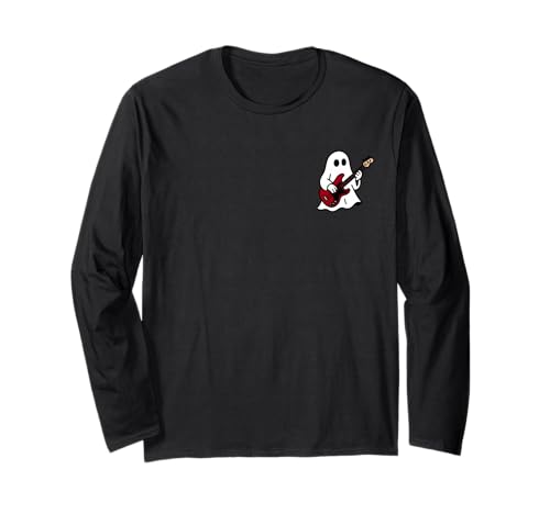 Lustiges Halloween-Kostüm für Herren und Damen Langarmshirt Lustiges Halloween-Kostüm für Herren und Damen Langarmshirt von Cute Ghost Bass Guitar Halloween Funny kids Boys