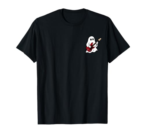 Lustiges Halloween-Kostüm für Herren und Damen T-Shirt Lustiges Halloween-Kostüm für Herren und Damen T-Shirt von Cute Ghost Bass Guitar Halloween Funny kids Boys