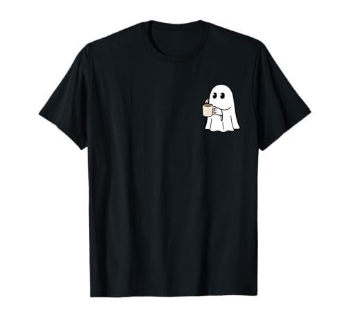 Lustiges Halloween-Kostüm von Ghost Coffee Lover für Damen und Herren T-Shirt Lustiges Halloween-Kostüm von Ghost Coffee Lover für Damen und Herren T-Shirt von Cute Ghost Coffee Lover Halloween Funny Men Women