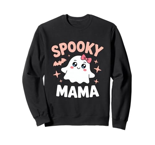 Gruseliges Mama-T-Shirt mit niedlichem Geist, Halloween-Kostüm, Mutter-T-Shirt Sweatshirt Gruseliges Mama-T-Shirt mit niedlichem Geist, Halloween-Kostüm, Mutter-T-Shirt Sweatshirt von Cute Ghost Halloween Vibes