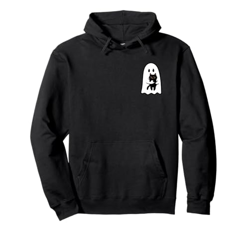 Geist hält eine Katze, süßes Halloween-Kostüm, Kawaii, lustige Kinder Pullover Hoodie Geist hält eine Katze, süßes Halloween-Kostüm, Kawaii, lustige Kinder Pullover Hoodie von Cute Ghost Holding Cat Halloween kawaii Funny Kids