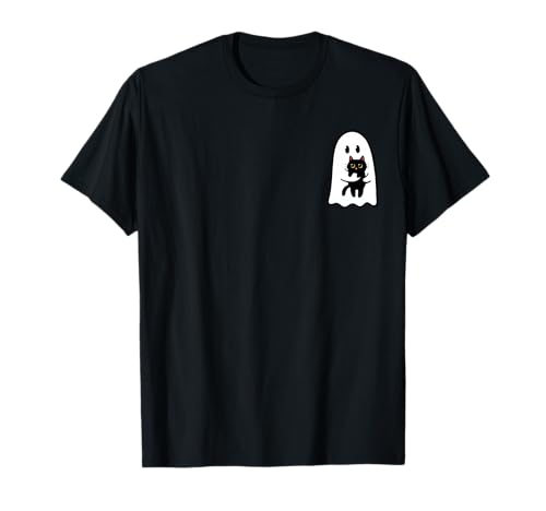 Geist hält eine Katze, süßes Halloween-Kostüm, Kawaii, lustige Kinder T-Shirt Geist hält eine Katze, süßes Halloween-Kostüm, Kawaii, lustige Kinder T-Shirt von Cute Ghost Holding Cat Halloween kawaii Funny Kids