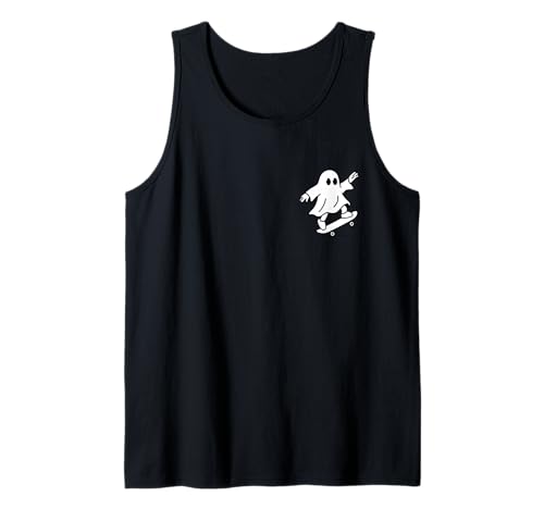 Ghost On Skateboard Niedliches Halloween-Kostüm Lustig Kinder Teens Tank Top Ghost On Skateboard Niedliches Halloween-Kostüm Lustig Kinder Teens Tank Top von Cute Ghost Skateboard Halloween Funny Kids Boys