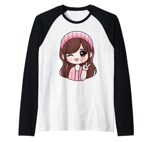 Lustiges Unisex-Design für Männer und Frauen Raglan von Cute Girl Funny Unisex Design For Men Women Tee