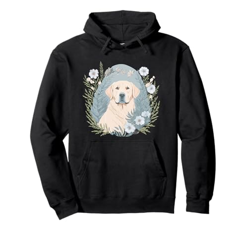 Hundeliebhaber Frauen Golden Retriever Blumendruck Floral Blumen Pullover Hoodie Hundeliebhaber Frauen Golden Retriever Blumendruck Floral Blumen Pullover Hoodie von Cute Golden Retriever Lover