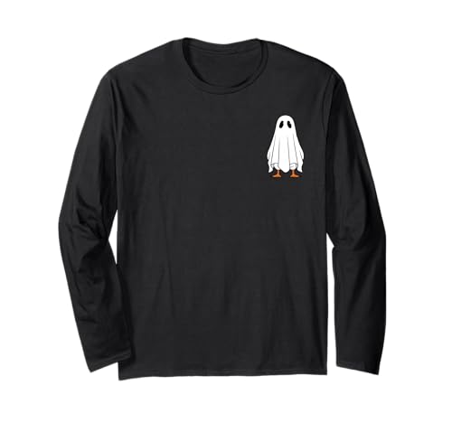 Niedliches Geister-Halloween-Kostüm, Boo, lustig, für Herren, Damen, Kinder Langarmshirt Niedliches Geister-Halloween-Kostüm, Boo, lustig, für Herren, Damen, Kinder Langarmshirt von Cute Goose Ghost Halloween kawaii Funny kids teens
