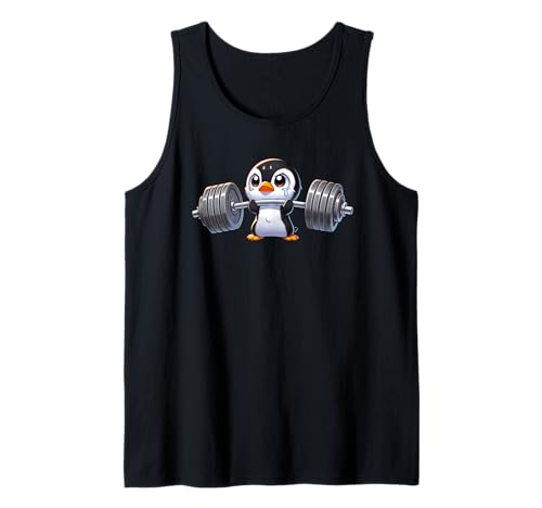 Niedlicher Pinguin Gewichte Gewichtheben Gym Workout Tank Top Niedlicher Pinguin Gewichte Gewichtheben Gym Workout Tank Top von Cute Gym Penguin Weightlifting Design