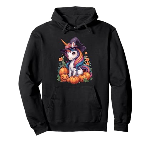 Cute Floral Unicorn Witch Halloween Matching Family Kids Pullover Hoodie Cute Floral Unicorn Witch Halloween Matching Family Kids Pullover Hoodie von Cute Halloween Ghost Spooky Pumpkins By GnineZa
