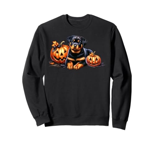 Halloween Pumpkins for Women and Men with Rottweiler Dog Sweatshirt Halloween Pumpkins for Women and Men with Rottweiler Dog Sweatshirt von Cute Halloween Rottweiler Gifts For Women Men Kids