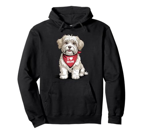 Ich Liebe Mama, Havanesischer Liebhaber, Hund, Muttertag Pullover Hoodie Ich Liebe Mama, Havanesischer Liebhaber, Hund, Muttertag Pullover Hoodie von Cute Havanese Mom Dog Lover