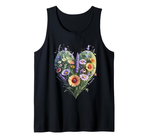 Niedliches Herz-Blumen-lustiges Unisex-Design für Männer und Frauen Tank Top Niedliches Herz-Blumen-lustiges Unisex-Design für Männer und Frauen Tank Top von Cute Heart Flower Funny Unisex Design For Tee