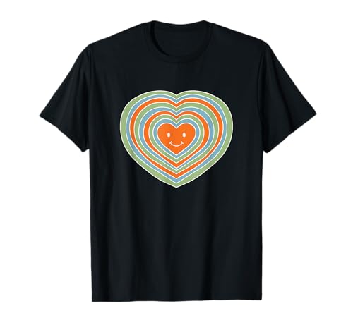 Colorful Heart Logo for Women and Teens T-Shirt Colorful Heart Logo for Women and Teens T-Shirt von Cute Heart Smiling Face Pattern Gear