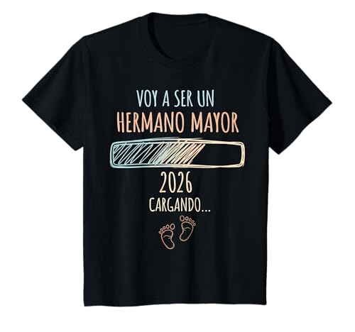 Funny Voy a Ser Hermano Mayor Toddler 2026 Baby Ankündigung T-Shirt Funny Voy a Ser Hermano Mayor Toddler 2026 Baby Ankündigung T-Shirt von Cute Hermano Mayor 2026 Toddler Shirt