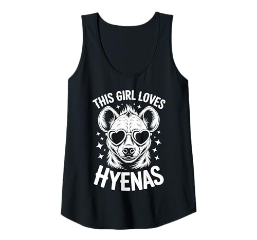 Damen This Girl Loves Hyänas Funny Hyena Tank Top Damen This Girl Loves Hyänas Funny Hyena Tank Top von Cute Hyenas Funny Hyena Design