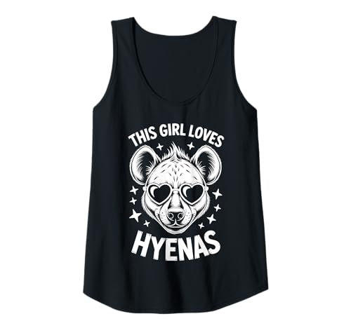 Damen This Girl Loves Hyänas Funny Hyena Tank Top Damen This Girl Loves Hyänas Funny Hyena Tank Top von Cute Hyenas Funny Hyena Designs